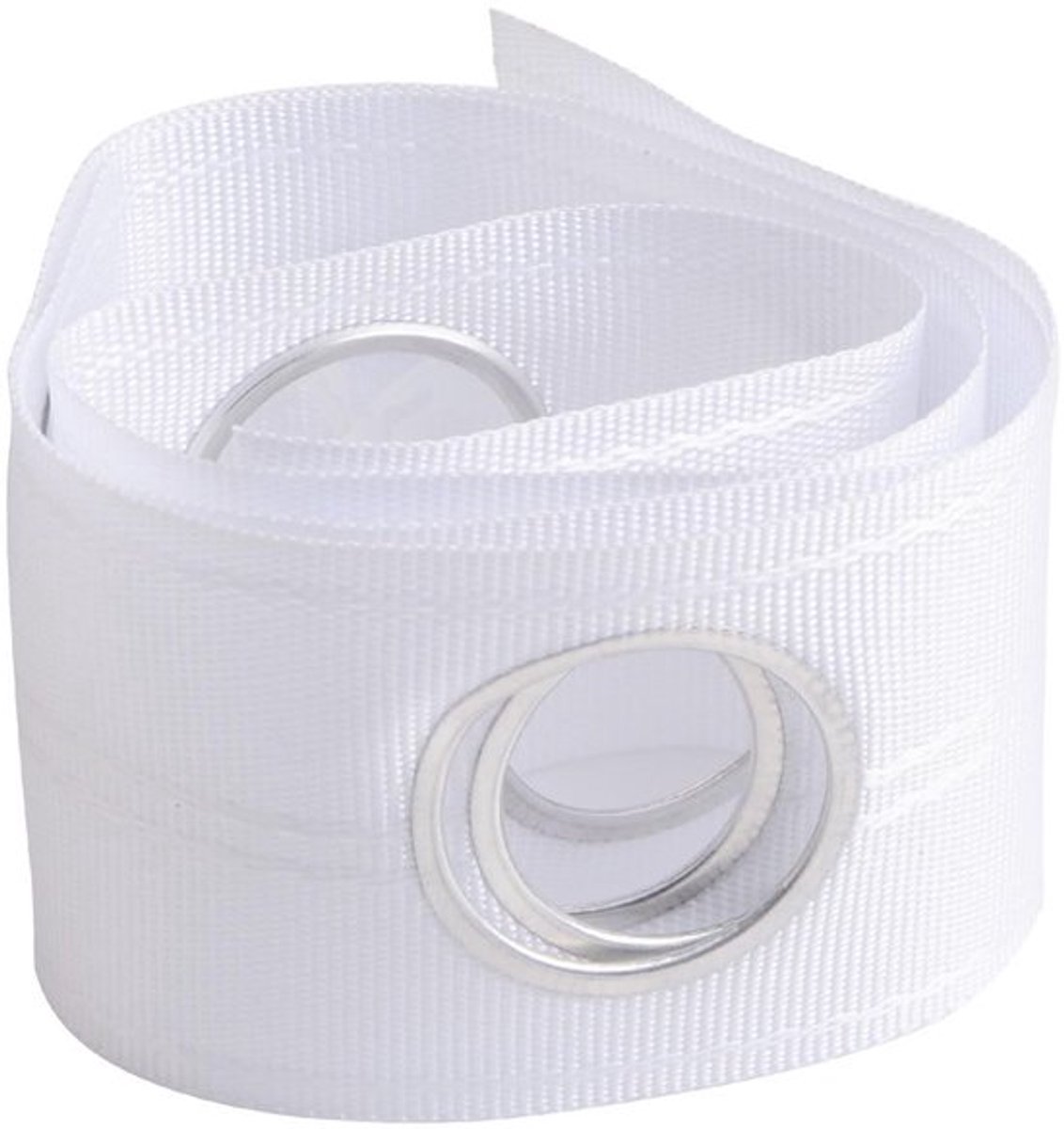 Gordijntape 10 meter - Gordijnband - Gordijnbinder - Plooiband - Polyester - Wit