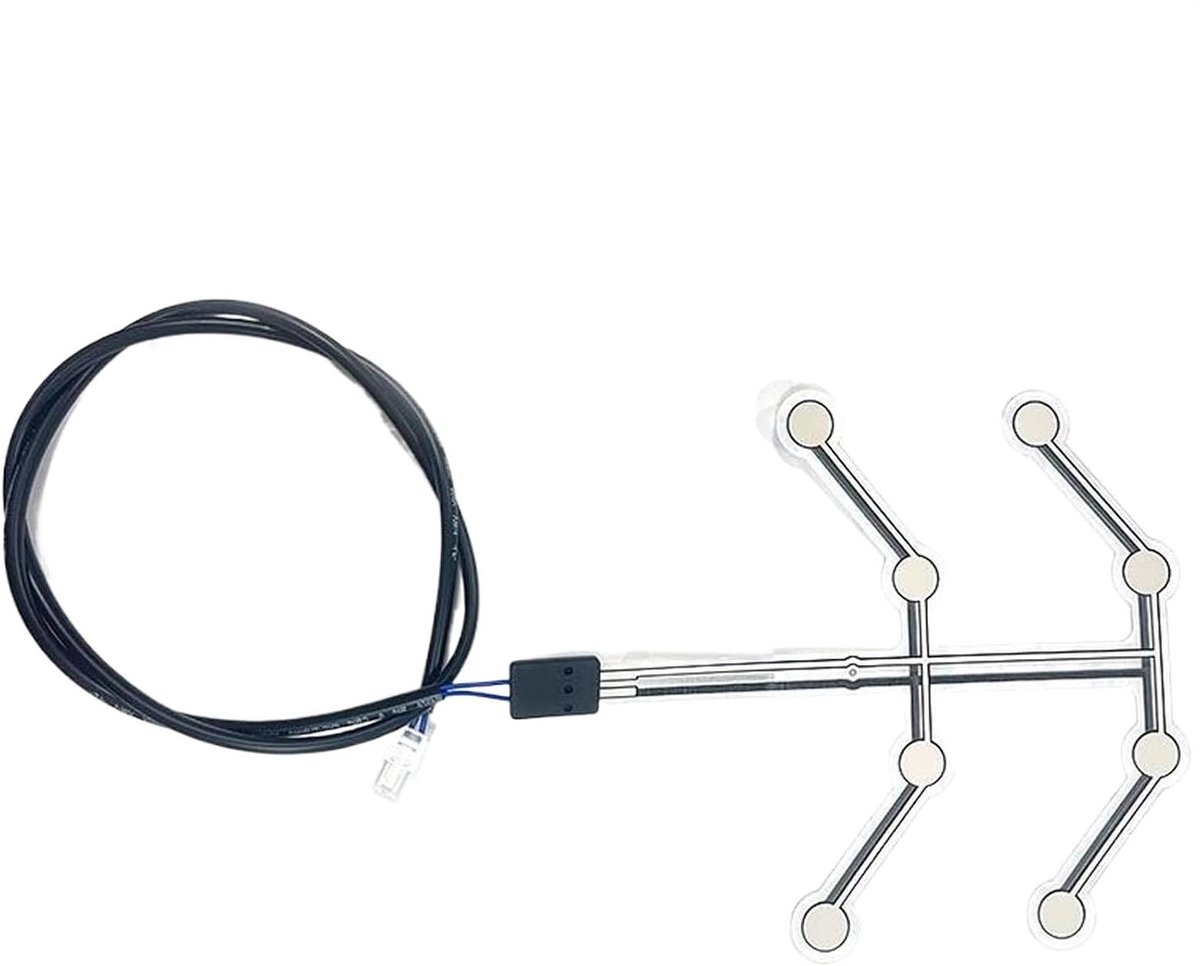 Gordel Druksensor - Autogordel Sensor - Voertuig Veiligheid - Filmsensor Hoge Gevoeligheid - 18.1x16.5 cm - Zwart