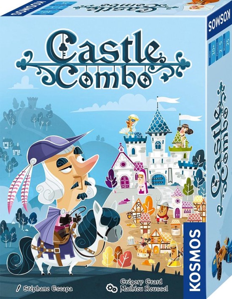 Castle Combo: Tactisch Bordspel voor 2-4 Spelers