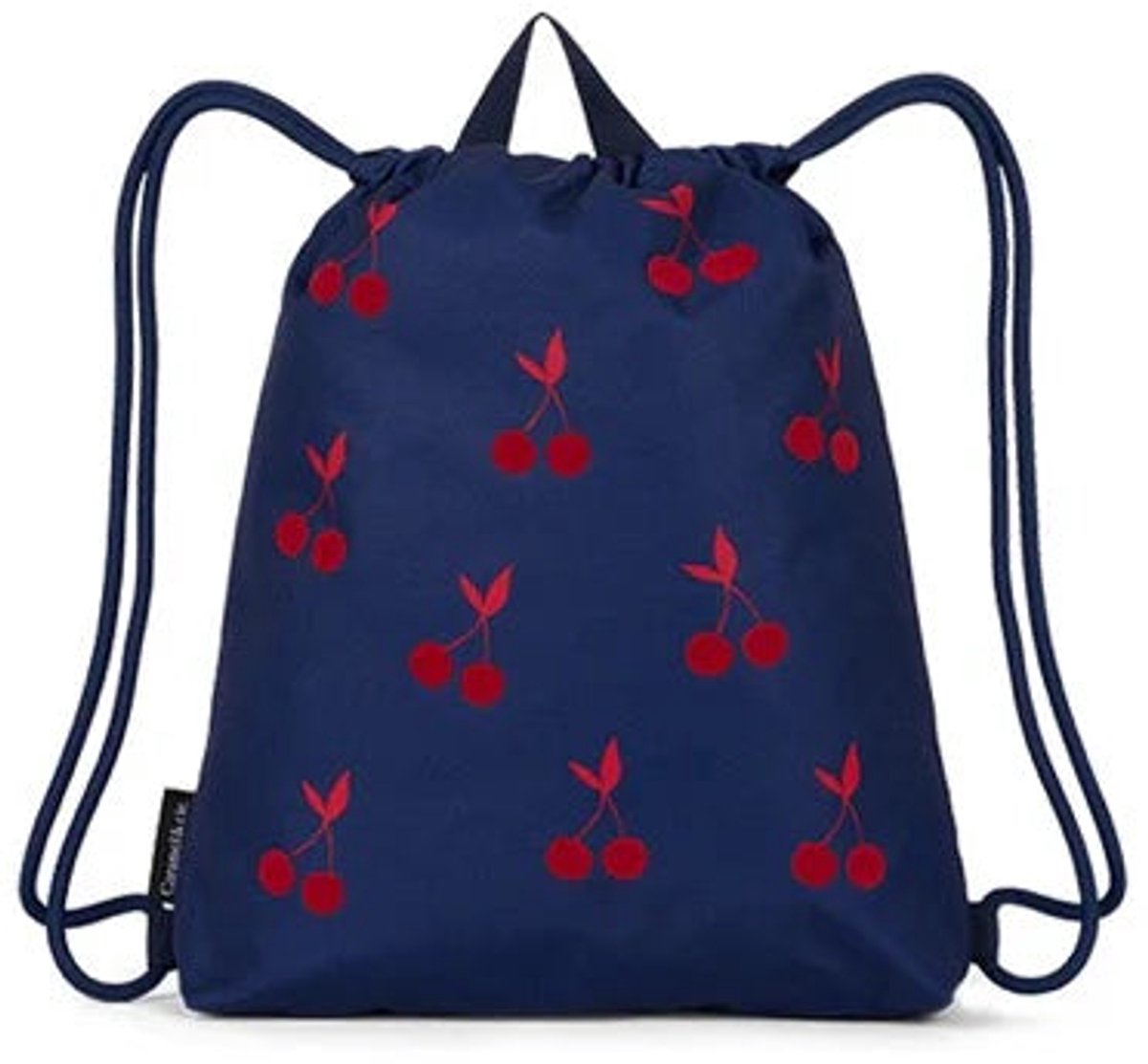 Caramel & Cie Zwem-/Turnzak Velvet Cherries Blue - Blauw
