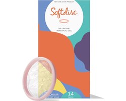 Softdisc Menstruatieschijf 14 Stuks – Wegwerp Menstrual Disc – Tot 12 Uur Bescherming – Comfortabel & Latexvrij