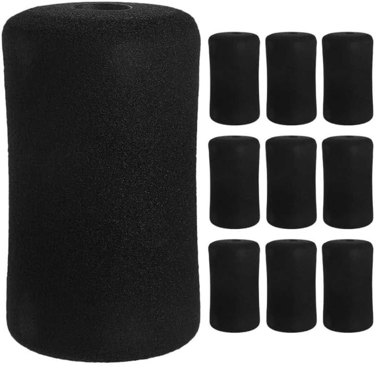10 Stuks Zit-Upbank met Schuimrubberen Bekleding voor Comfortabele Fitness, Voetkussen en Trainingsaccessoires voor Thuis en Sportschool