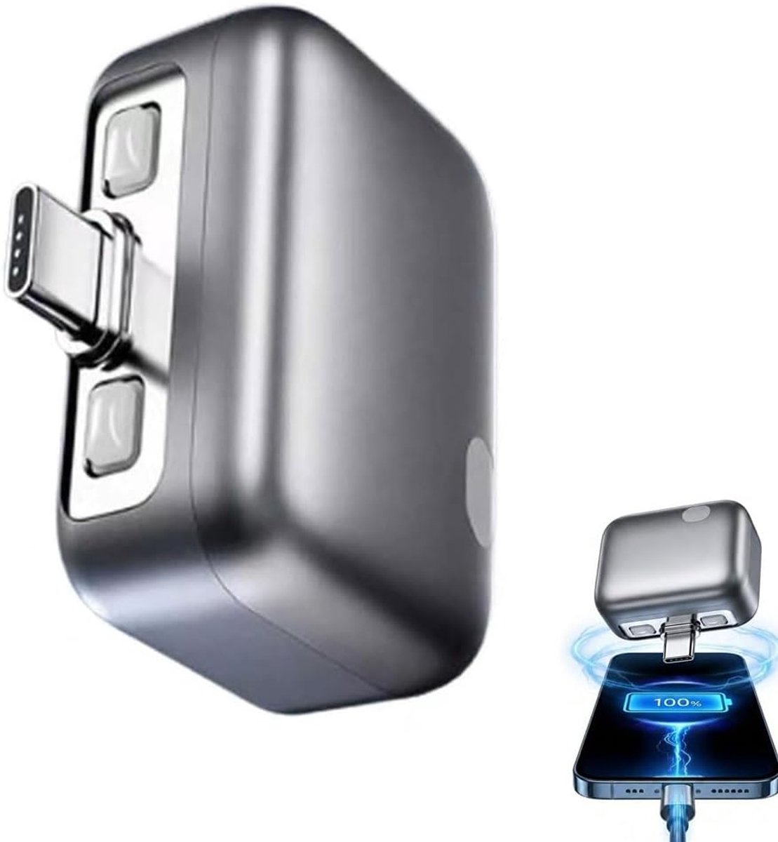 Charge Guard: USB-C oplader - Draagbare GaN-stroomadapter geschikt voor iPhone 17, 17 Air, 16, 15, Pro, Max, iPad, MacBook, Samsung Galaxy S25, S24, S23 en alle overige slimme apparaten