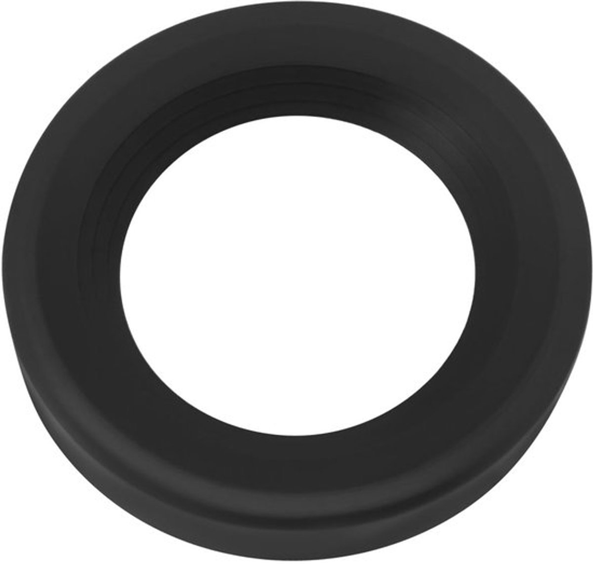 Afdichtring Rubber - Buitendiameter 135 mm - Binnendiameter 83 mm - Dikte 23 mm - Geschikt voor Afdichten van Buizen 80-110 mm - Lekkagepreventie - Toiletafdichting