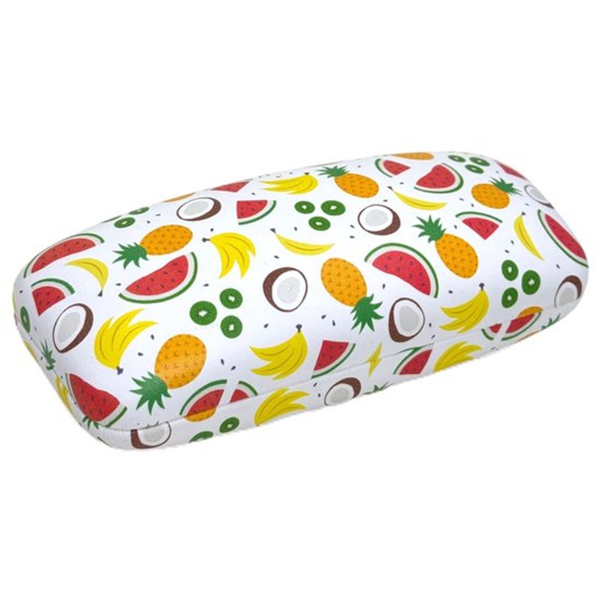 Brillenkoker met kliksluiting - Harde Etui - Kunstleren Bekleding - Fluwelen Voering - Stabiele Opslag - 16 cm x 6 cm x 5 cm - Bril Etui