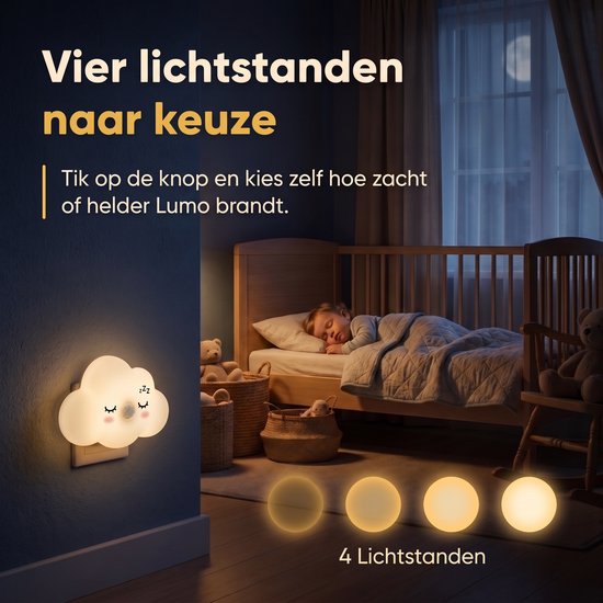 Lumo Babykamer Nachtlampje met Bewegingssensor van Alecto — afbeelding 5