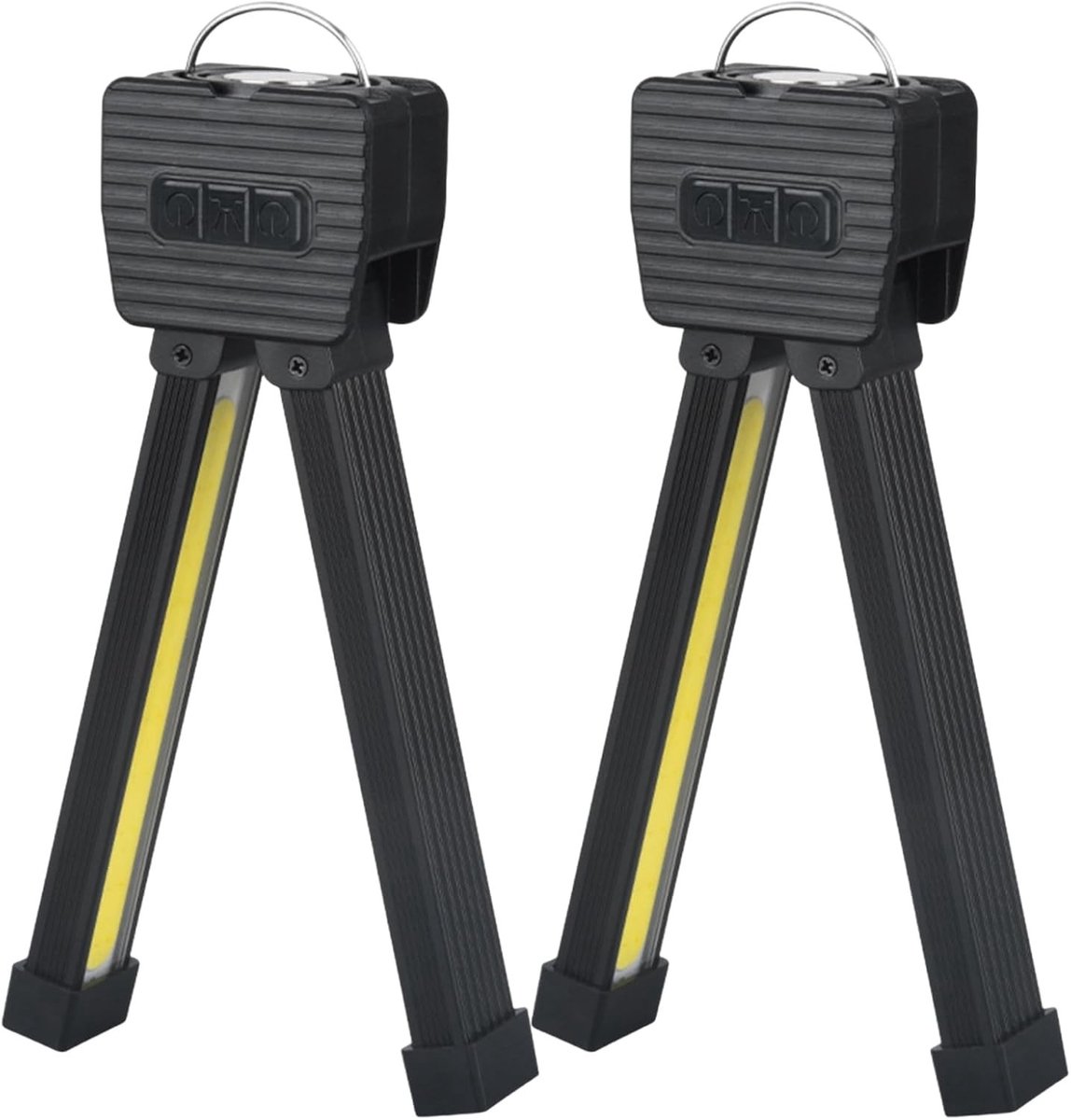 Draagbare LED Posing Lamp met 7 Helderheidsniveaus, 4 Modi en 180° Vouwfunctie voor Fitness, Kamperen en Thuisgebruik, Oplaadbaar en Waterdicht IPX4