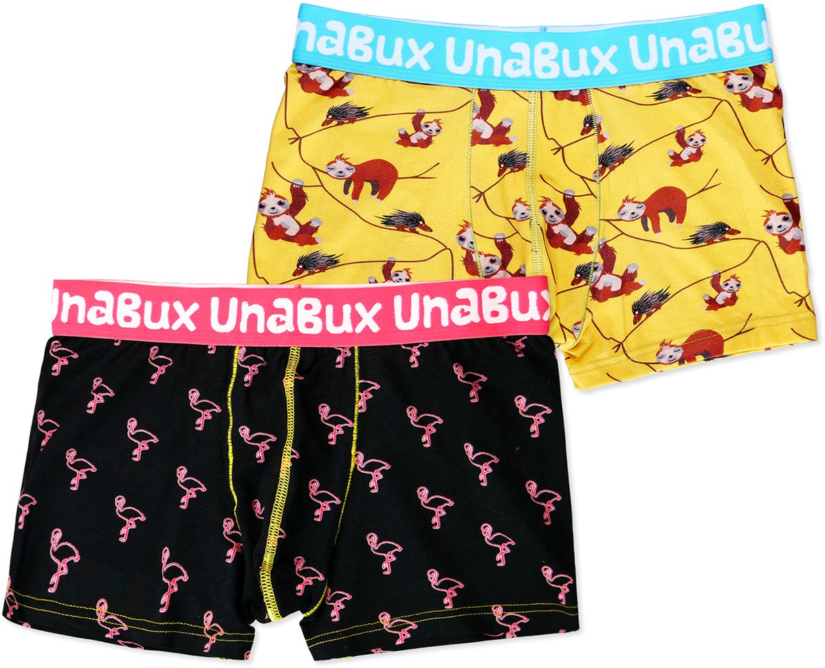 Unabux Boxershorts JAMES FLAMINGO Mix