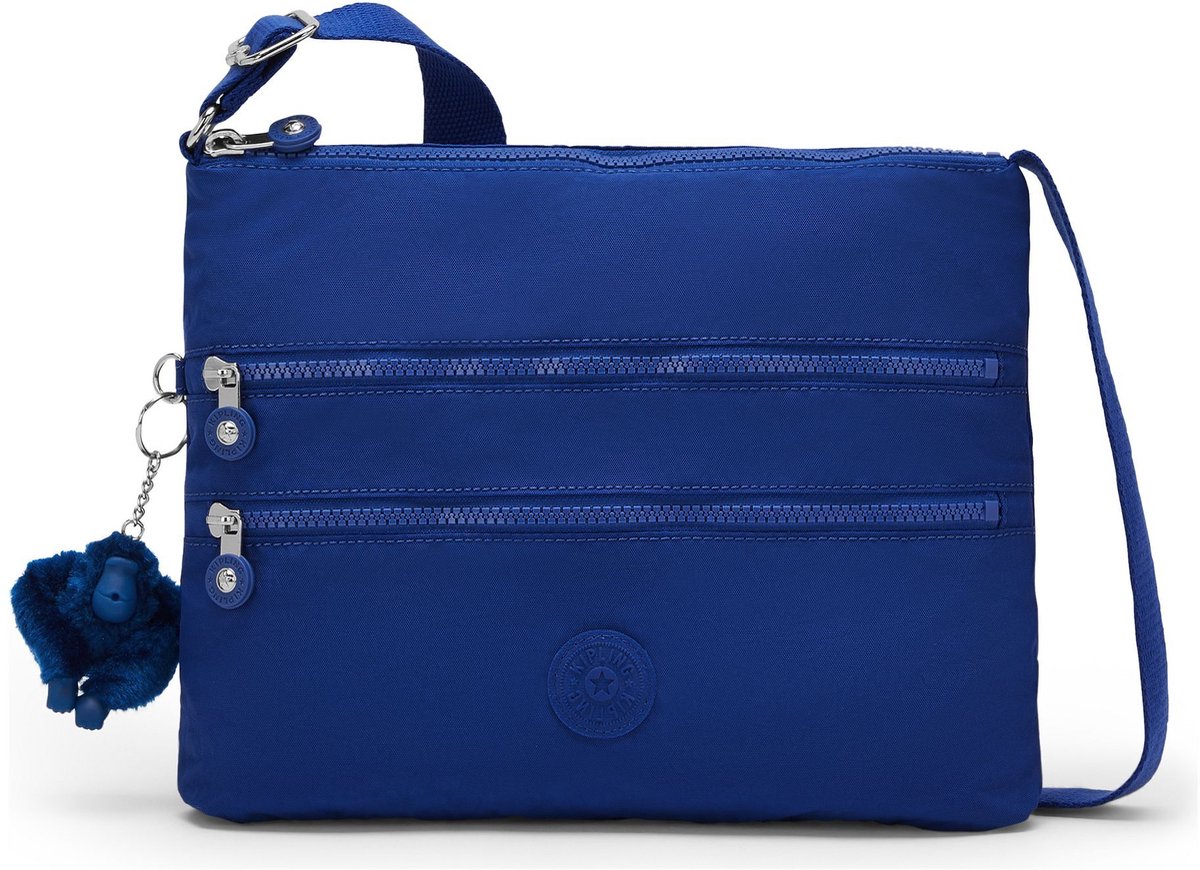 Kipling Basic Alvar Crossbody tas 33 cm - Dames - blazing blue