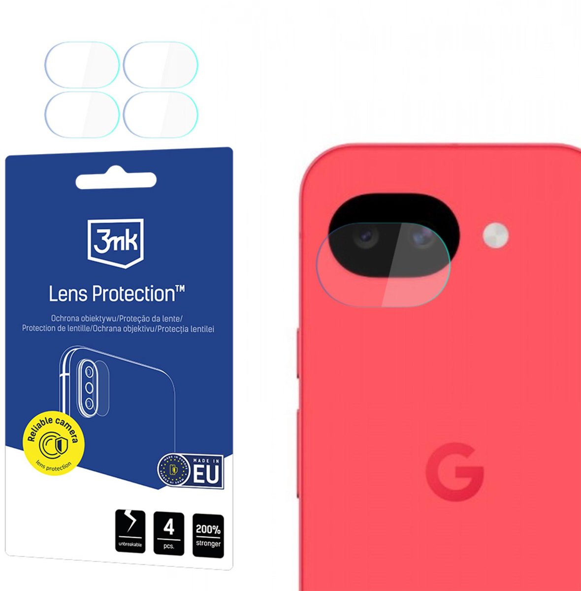 3Mk Lensbescherming Gehard Glas Voor Google Pixel 10A Met Lensbescherming
