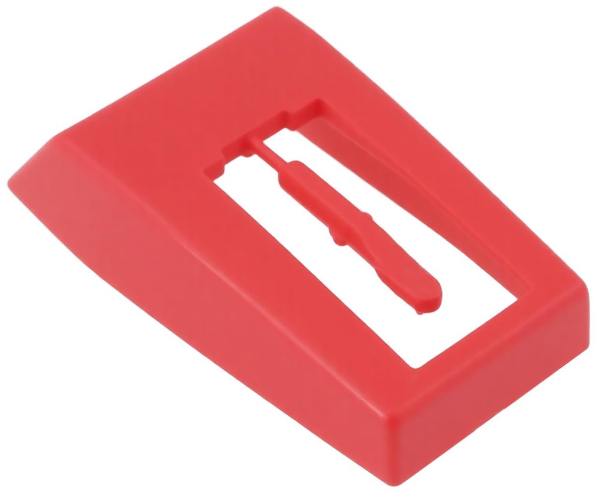 Dailygoods- Vervangende Naald Rood - Diamond Stylus - Compatibel met Crosley/Grand Prix - Platenspelers - Kunststof - Afmetingen 18x9,5x5 mm - Platenaald