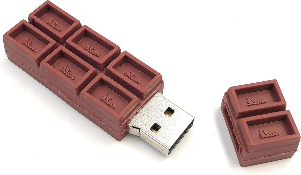 USB Stick - Geheugenstick Data - Data Opslag - Grappig Design - Verschillende Capaciteiten - Bruin