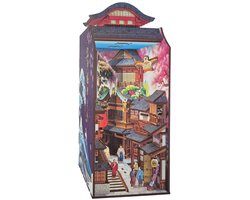 Beehub, 3D Booknook Edo Sakura Journey, BE011921,19x10x24,3cm