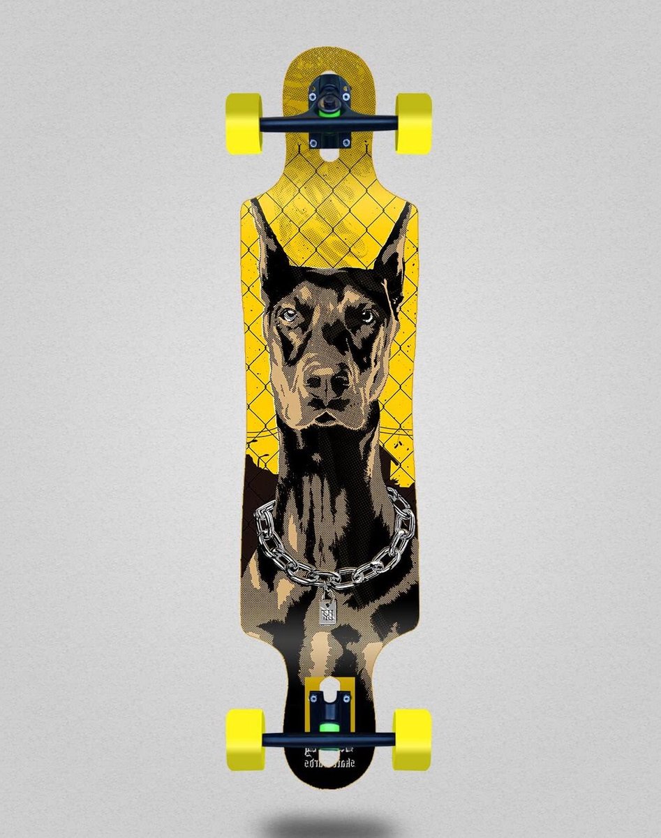 Compleet Longboard Skateboard Outdoor cruisen Drop deck ontwerp 40 inch
