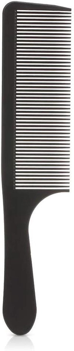 Fijne Tandhaarkam - Kapperskam Haarstyling - Nauwkeurig Knippen - Antistatische Constructie - 22 x 5 x 1 cm - Zwart
