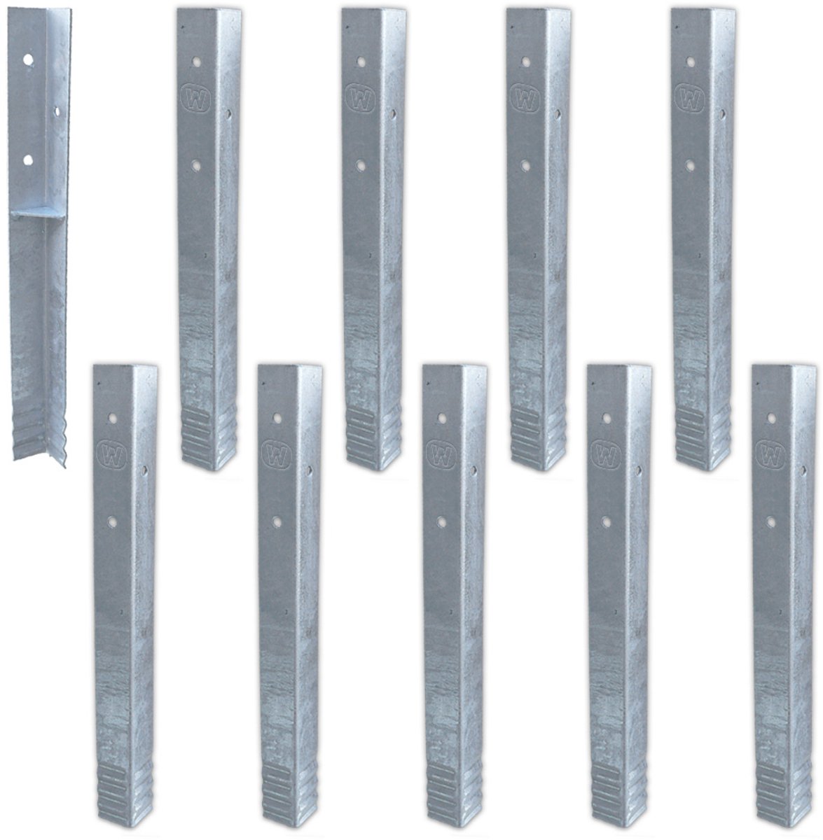FATMOOSE ProFix Hoekanker - SET a 10 stuks