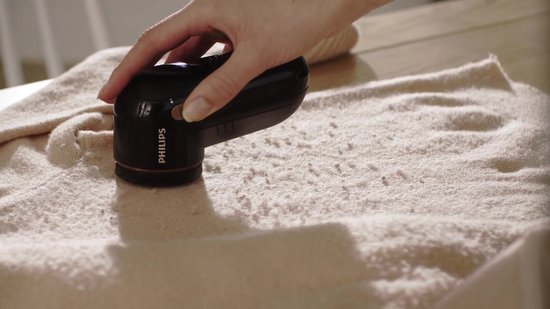 Philips GC026/80 - Pluizenverwijderaar - Kledingontpluizer - Ontpiller met 3 Groottes - Zwart / Koper