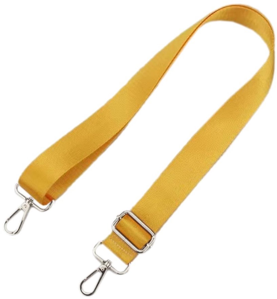 Dailygoods- Tasriem Verstelbaar 80-140 cm - Schouderriem voor Tas - Vervangende Tasriem - Karabijnhaak - Nylon - 3,8 cm Breed
