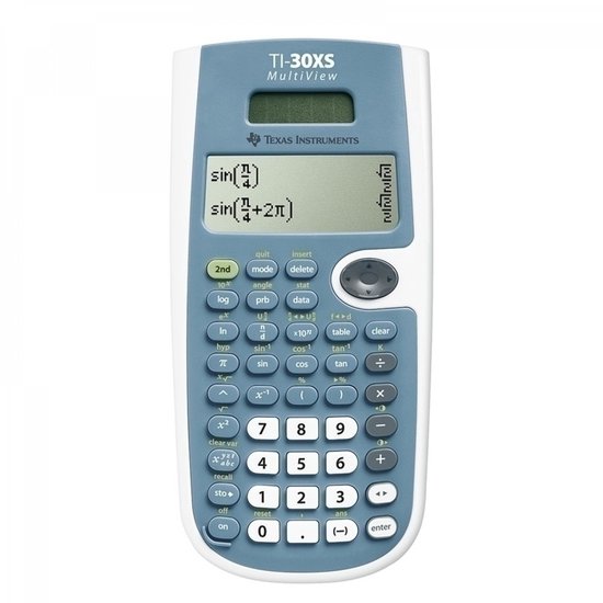 Texas Instruments TI-30XS Multiview – Wetenschappelijke rekenmachine