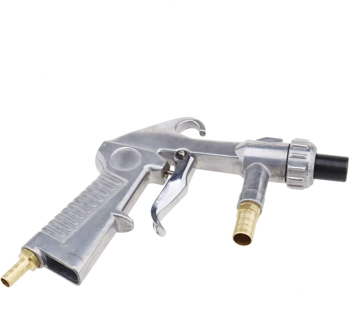 Dailygoods- Zandstraalgun 8 in 1 - Luchtreiniging - Keramische Nozzles - Schurende Stralen - Aluminium Handgreep - Efficiënt Systeem - Straalpistool
