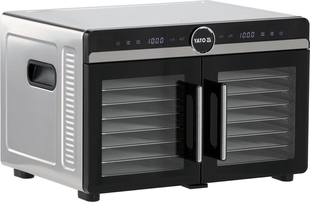 YATO 1400 Watt Voedseldroger / Droogoven / Dehydrator (2 Droogkamers)