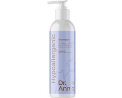 Dr. Ann's Hypoallergeen Shampoo voor Hond en Kat - 3 x 250 ml - Voor de Gevoelige Huid - Geschikt bij Allergie - Ook voor Puppy's en Kittens