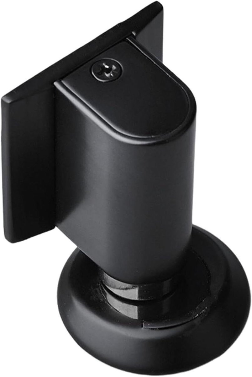 Magnetische Deurvanger - Deurstopper - Veilig Deuren Openhouden - Robuuste Legering - 4.5 x 3.6 x 2 cm - Zwart