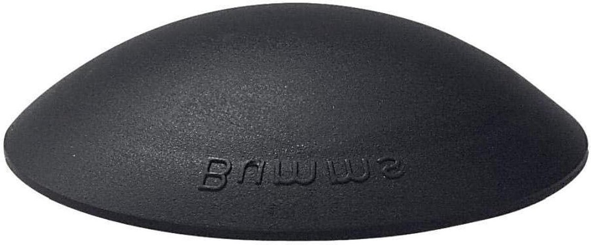 Deursteun Kunststof - Deurstopper - Muren Beschermen - Zelfklevend - 60 mm Diameter - Zwart