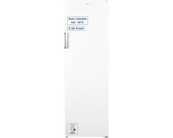 Inventum VR1682W No Frost kastmodel vriezer 204 liter - 170,5 cm hoog - Supervriezen - Geschikt voor ruimte tot -15 graden - 6 lades/vakken - Wit