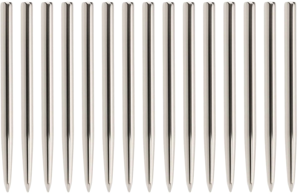 Dailygoods- Dart Tips 36mm - Steeltip - Vervangpunten - Slijper - Verwijderer - Lichtgewicht 1 gram - Dartpunten