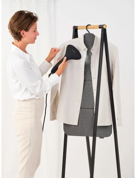 Brabantia Refresh & Steam Kleding Stoombord Opvouwbaar - Pepper Black