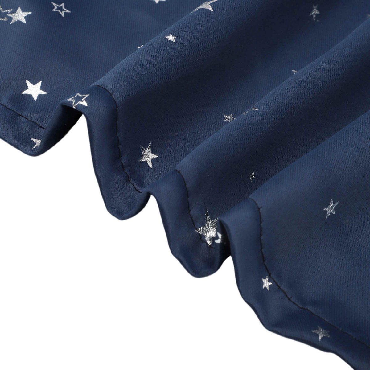Dailygoods- Verduisteringsgordijnen 132 x 46 cm - 2 Stuks - Polyester - Eenzijdige Print - Duurzaam - Modern Design - Raamgordijnen