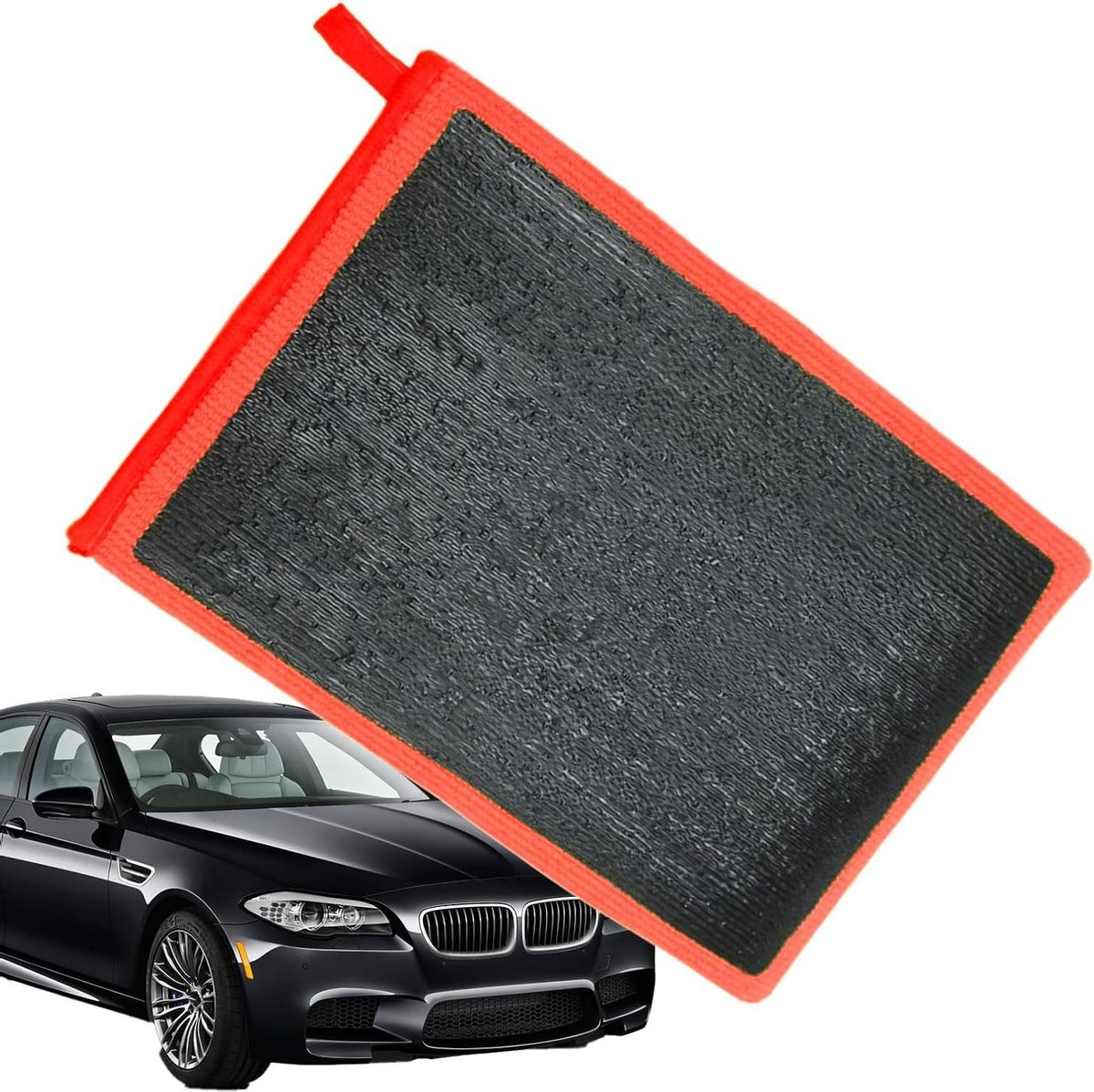Klei Handdoek - Klei Wanten - Auto Reinigen - Dieptereiniging - 1 stuk - Rood
