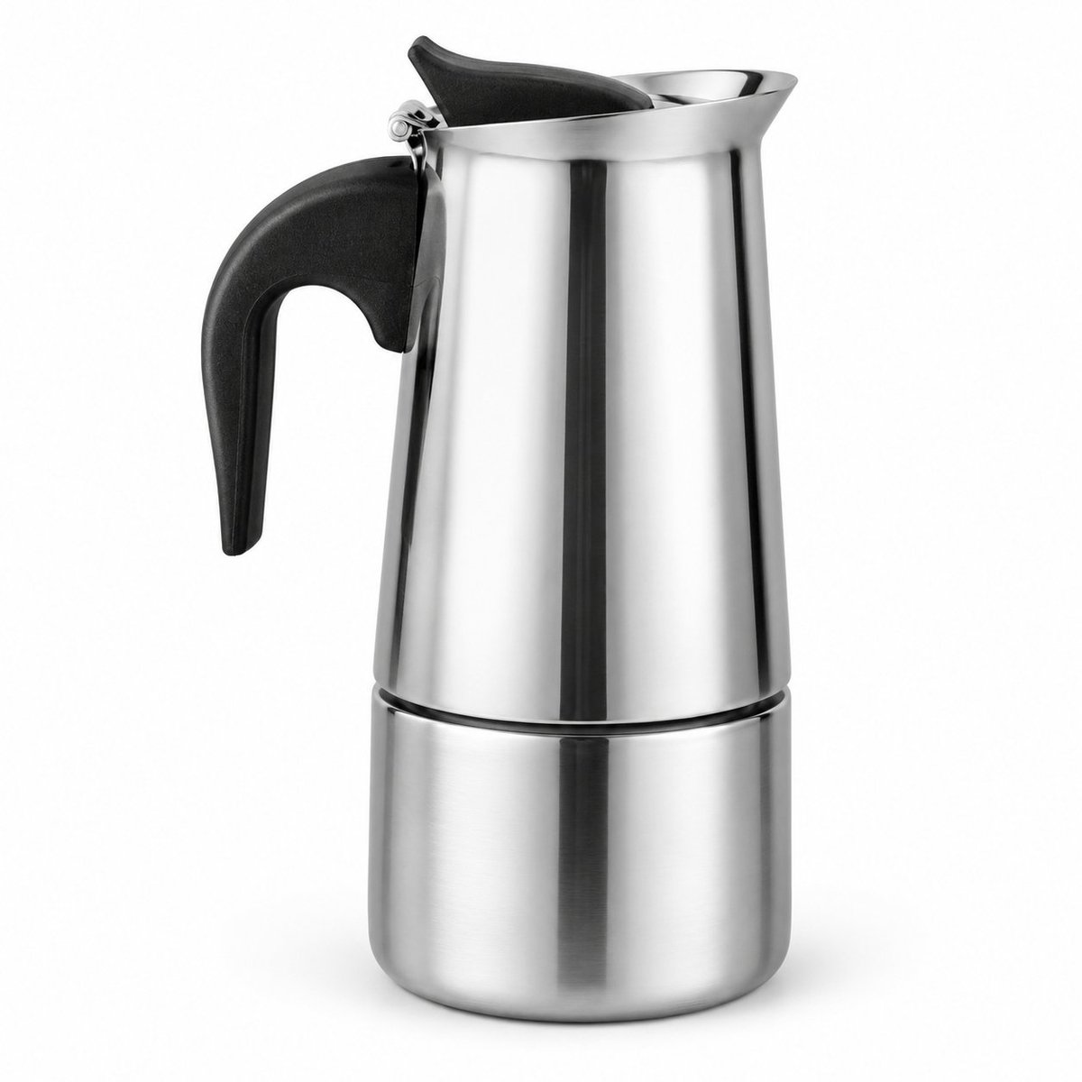 My Green Deal – RVS Percolator 6 Kops (300 ml) – Moka Pot Koffiezetapparaat – Espressomaker voor 6 Kopjes – Niet Geschikt voor Inductie