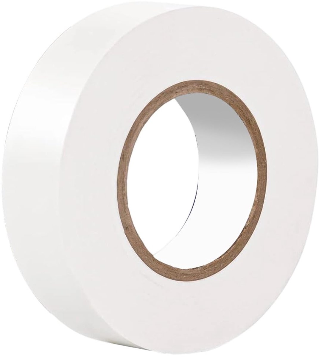 Dailygoods - Waterdichte Elektrische Tape - Hoge Temperatuur - Vlamvertragend - Wit - Plakband voor Elektrische Reparatie - Binnen en Buiten - 65,61 F...