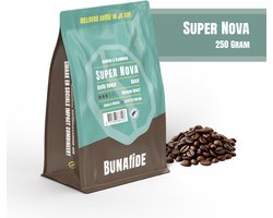 Bunafide - Super Nova - Medium Roast - Arabica & Djimmah - Koffiebonen - 250 gram