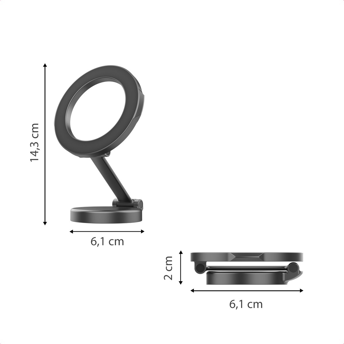 imoshion Telefoonhouder Auto Magnetisch - Geschikt voor MagSafe - Dashboard - GSM Houder - Auto Accessories — cadeau in Cadeau-ideeën - foto 6
