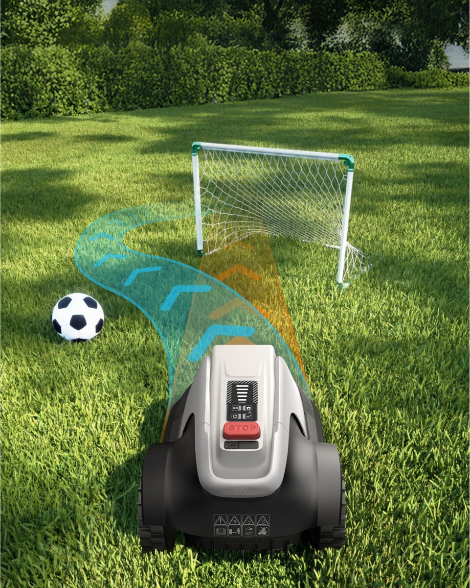 Eufy Robotgrasmaaier E15 Draadloos met Automatische Mapping - afbeelding 3