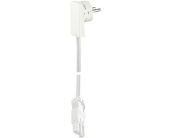 EVOline 1512 0015 2300 Aansluitkabel Stroom Wit 1.5 m