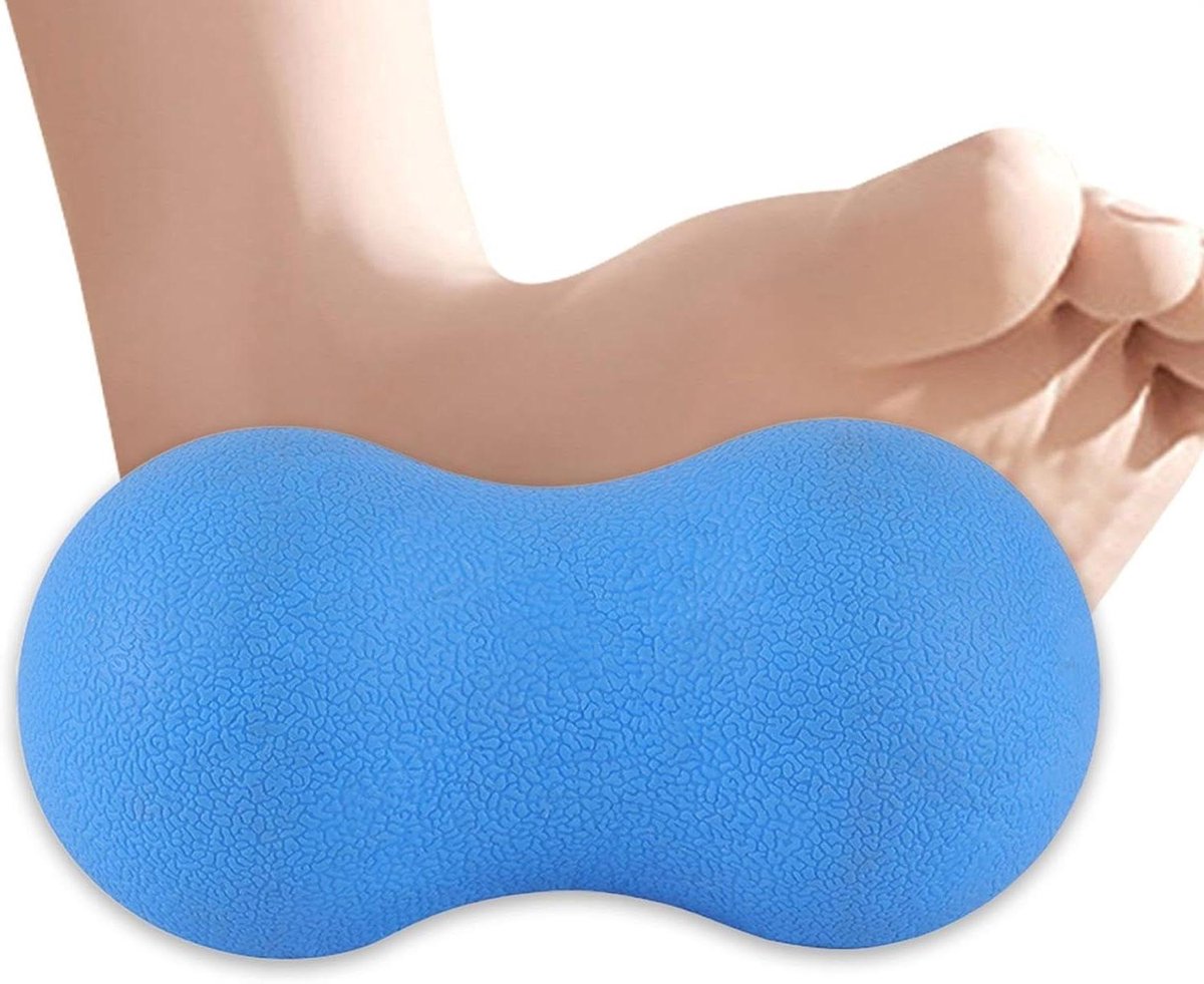 Massagebal - Triggerpoint bal - Spierherstel - Ergonomisch ontwerp - 14 x 7 cm - Zwart