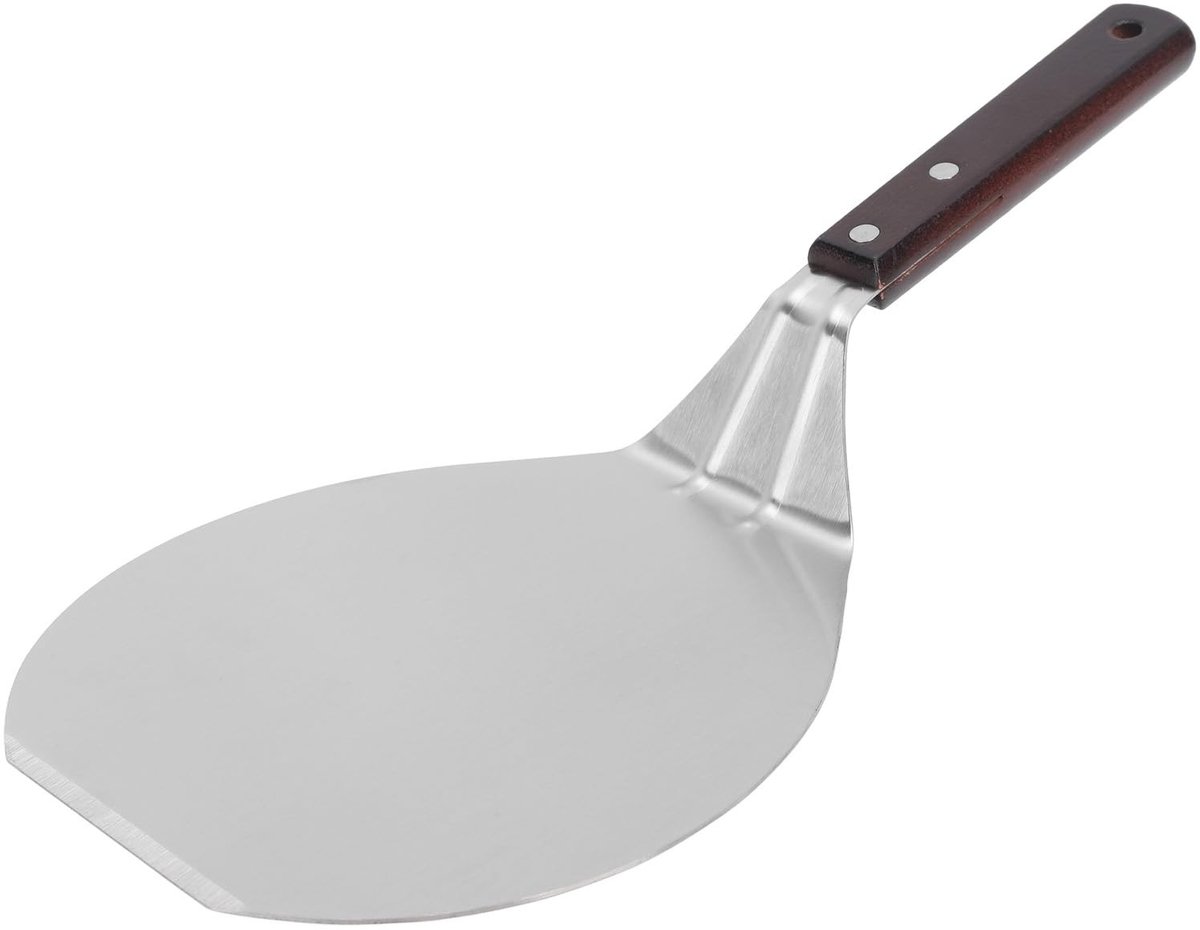 Dailygoods- Pizzaspatel Roestvrij staal - Taartserveerspatel - Keukenspatel - Voedselspatel - Hoge temperatuur weerstand - Stevige spatelkop