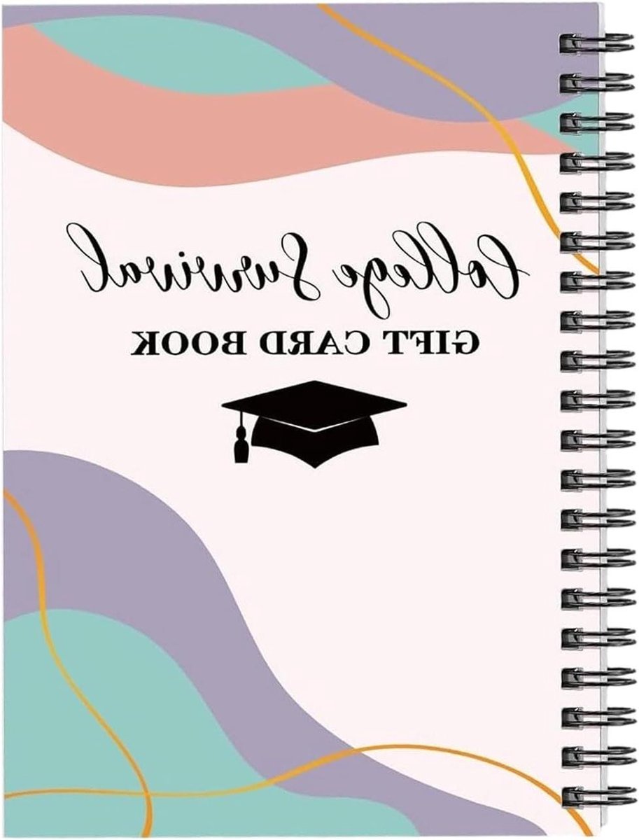 College Kaartboekje - Kaarthouder Organizer - Kaarten Beschermen - Handgemaakt Ontwerp - 18x13 cm - Niet gespecificeerd