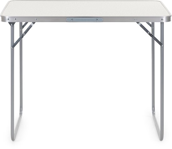 Springos Campingtafel - Vouwtafel - Inklapbaar - Opvouwbaar - 90x60x70 cm - Wit van Springos — afbeelding 5