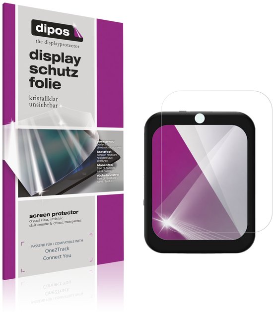 dipos – 6x Beschermfolie geschikt voor One2Track Connect You | Krasbestendige & heldere Screenprotector Ultra-Thin