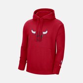 Nike Chicago Bulls Essential Nike NBA-fleecehoodie - Hoodie - Maat M - University Red / Rood - Bulls - Basketbal - Heren Hoodie voor Mannen