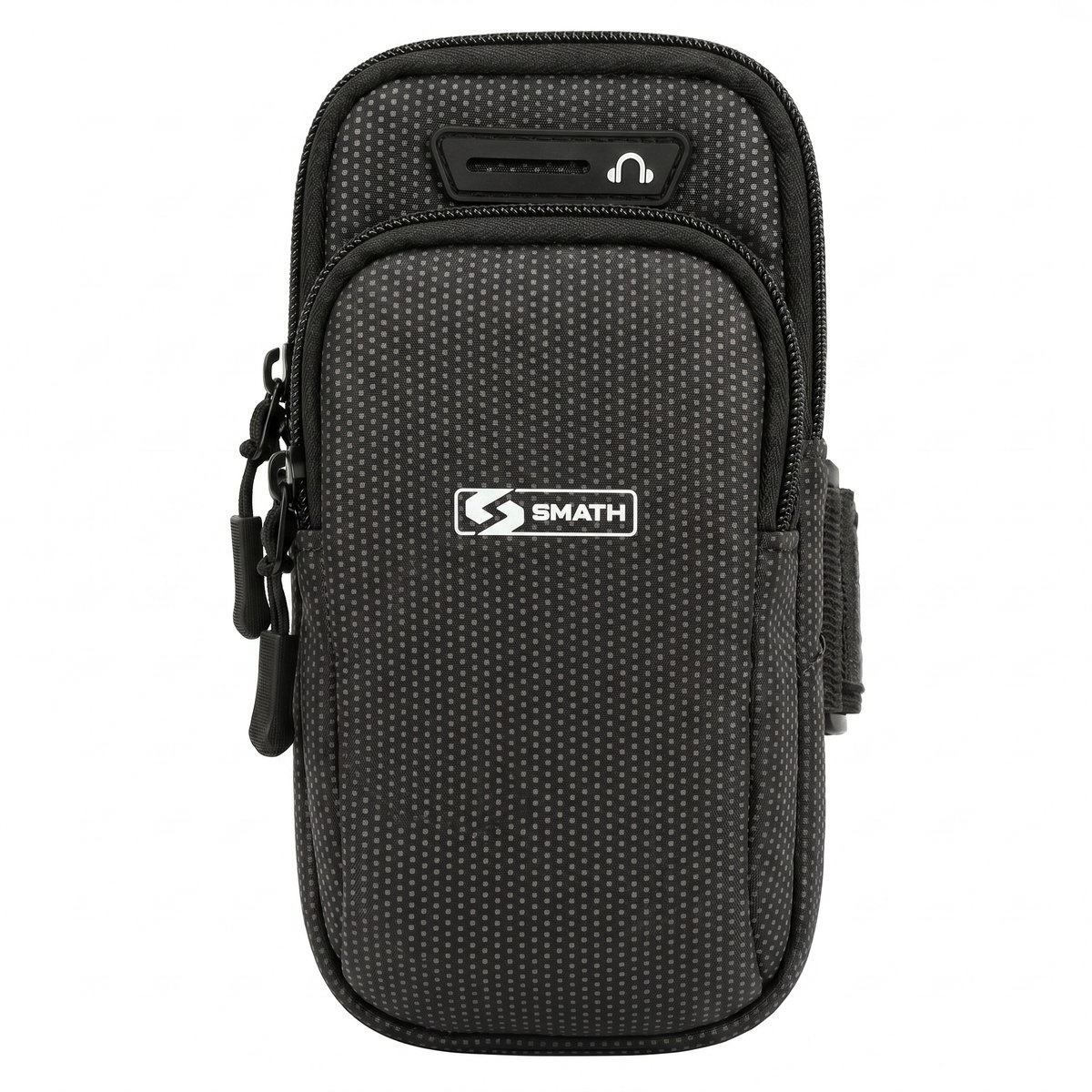 Smath® Sportarmband Nylon - Hardloop Telefoonhouder voor Hardlopen - Hardloopband Telefoon - met Pasjesvakje en Sleutelvakje