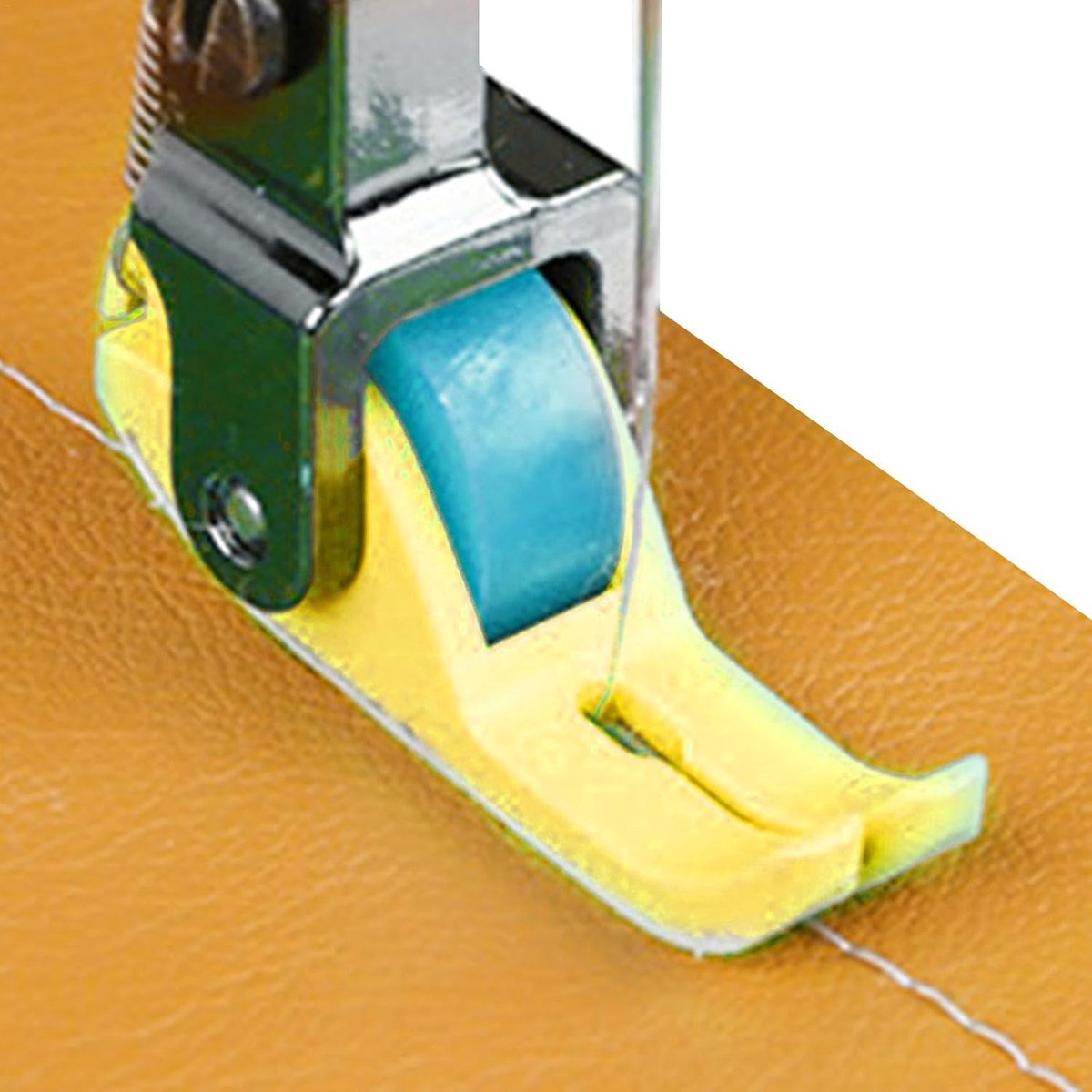 Magnetische Naaigeleiding - Naaimachine Gids Zoomgids - Nauwkeurig Naaien - Rol voor Wrijvingsvermindering - 4 x 1.1 cm - Blauw