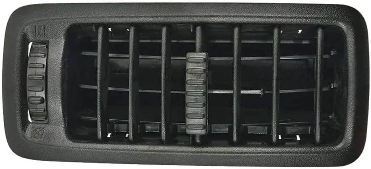 Dashboard Luchtrooster - Ventilatierooster Verwarming - Luchtstroom Optimaliseren - Gelijkmatige Verdeling - 1 x 1 x 1 cm - Zwart