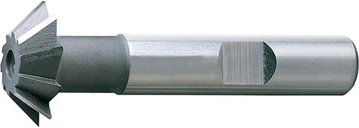 Dovetail Frees - Wormgat Frees - Gereedschap Frezen - HSS-E DIN 1883 - 16mm - Zilver