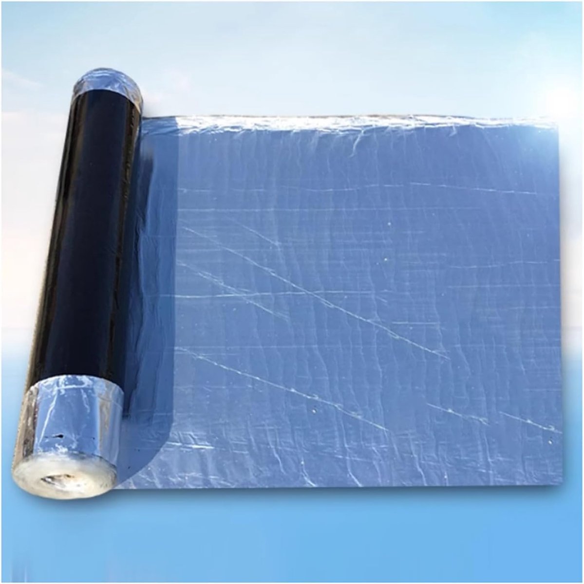 Dak reparatie tape - Bitumentape Sealer - Lekkages dichten - Extreme temperatuur bestendig - 10 meter lang - Grijs